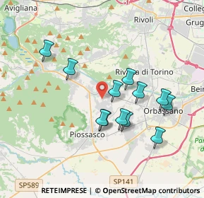 Mappa , 10090 Bruino TO, Italia (3.2925)
