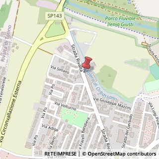 Mappa Strada Rivalta, 50, 10043 Orbassano, Torino (Piemonte)