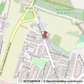 Mappa Strada Rivalta, 73, 10043 Orbassano, Torino (Piemonte)