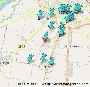 Mappa Via Salvo d'Acquisto, 29122 Piacenza PC, Italia (2.257)