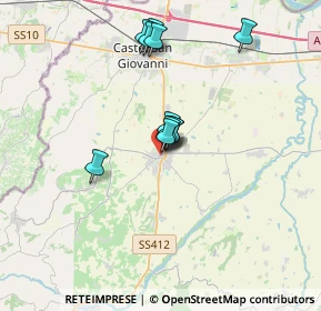 Mappa Via S. Cristoforo, 29011 Borgonovo Val Tidone PC, Italia (2.80364)