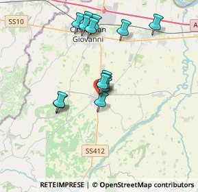 Mappa Via San Cristoforo, 29011 Borgonovo Val Tidone PC, Italia (3.19214)