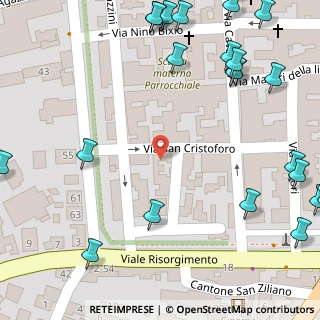 Mappa Via San Cristoforo, 29011 Borgonovo Val Tidone PC, Italia (0.1)
