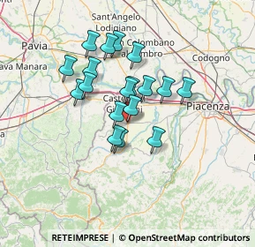 Mappa Via S. Cristoforo, 29011 Borgonovo Val Tidone PC, Italia (10.61056)
