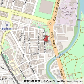 Mappa Via Papa Giovanni XXIII, 25, 10024 Moncalieri, Torino (Piemonte)