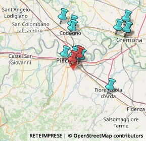 Mappa Via Giovanni Forlini, 29122 Piacenza PC, Italia (14.21286)