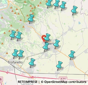 Mappa Via Roaschia, 10023 Chieri TO, Italia (4.84067)