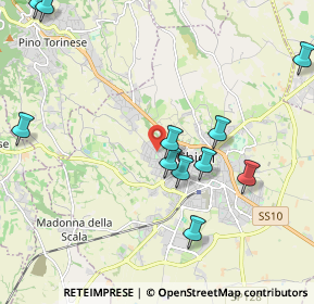 Mappa Via Roaschia, 10023 Chieri TO, Italia (2.36)