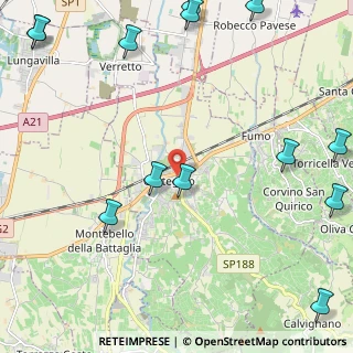Mappa Piazza Cavour, 27045 Casteggio PV, Italia (3.30385)
