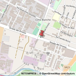 Mappa Strada del Drosso, 68/24, 10135 Torino, Torino (Piemonte)