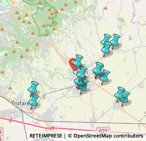 Mappa Via Santena, 10023 Chieri TO, Italia (3.55667)