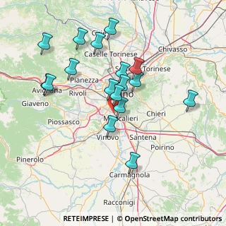 Mappa Via Candiolo, 10127 Torino TO, Italia (14.26882)