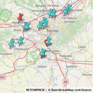 Mappa Via Candiolo, 10127 Torino TO, Italia (9.04133)