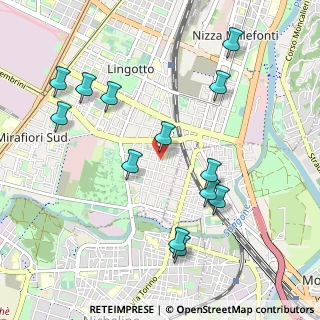 Mappa Via Candiolo, 10127 Torino TO, Italia (1.09)