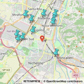 Mappa Via Candiolo, 10127 Torino TO, Italia (2.31273)