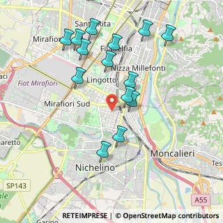 Mappa Via Candiolo, 10127 Torino TO, Italia (1.99857)