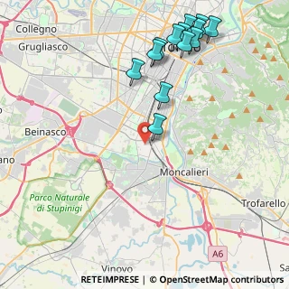 Mappa Via Candiolo, 10127 Torino TO, Italia (5.03077)