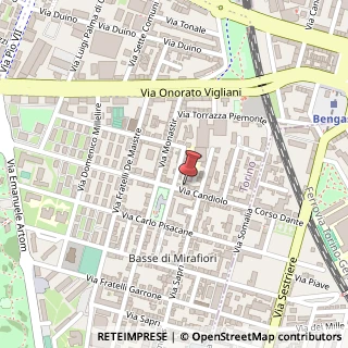 Mappa Via Candiolo, 30, 10127 Torino, Torino (Piemonte)