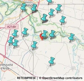 Mappa Via Provinciale, 43010 Polesine Parmense PR, Italia (8.5)