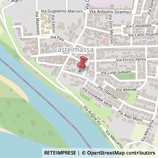 Mappa Via G. Oberdan, 7/A, 45035 Castelmassa, Rovigo (Veneto)