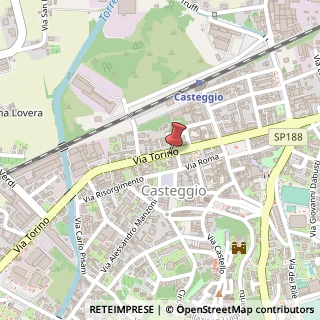 Mappa Via Torino, 34, 27045 Casteggio, Pavia (Lombardia)