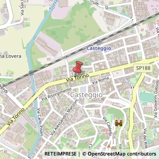 Mappa Via Torino, 52, 27045 Casteggio PV, Italia, 27045 Casteggio, Pavia (Lombardia)