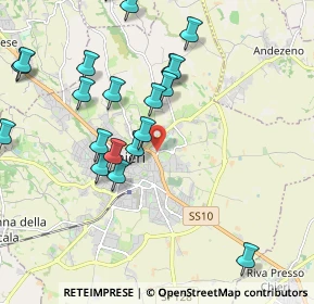 Mappa Via Giovanni Amendola, 10023 Chieri TO, Italia (2.2035)