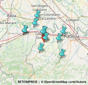 Mappa Piazza De Cristoforis, 29011 Borgonovo Val Tidone PC, Italia (10.76818)