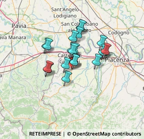 Mappa Via C.ne Tintori, 29011 Borgonovo Val Tidone PC, Italia (9.757)
