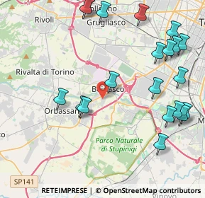 Mappa Via Manzoni, 10092 Beinasco TO, Italia (5.0945)