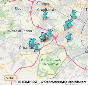 Mappa Via Manzoni, 10092 Beinasco TO, Italia (3.00727)