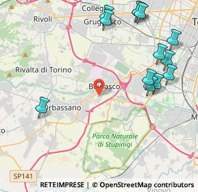 Mappa Via Manzoni, 10092 Beinasco TO, Italia (5.32)