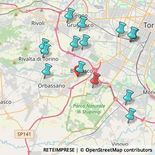 Mappa Via Manzoni, 10092 Beinasco TO, Italia (4.76857)