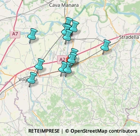 Mappa Via Battisti, 27045 Casteggio PV, Italia (5.79846)