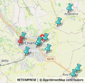 Mappa Montessori - Scuole, 10023 Chieri TO, Italia (2.08364)