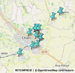 Mappa Montessori - Scuole, 10023 Chieri TO, Italia (1.2425)