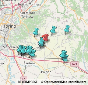 Mappa Montessori - Scuole, 10023 Chieri TO, Italia (6.975)