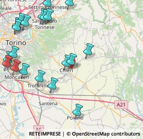 Mappa Montessori - Scuole, 10023 Chieri TO, Italia (10.8695)