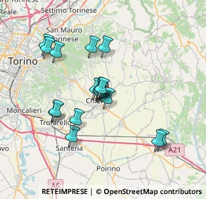 Mappa Montessori - Scuole, 10023 Chieri TO, Italia (5.97167)