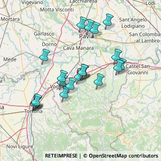 Mappa Via Ingegner Migliora, 27045 Casteggio PV, Italia (14.7425)