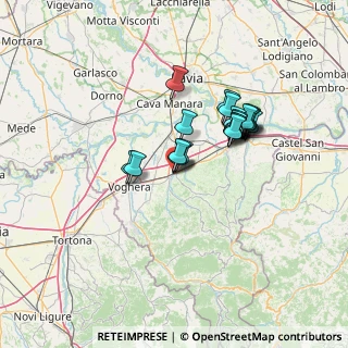 Mappa Via Ingegner Migliora, 27045 Casteggio PV, Italia (10.9055)