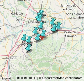 Mappa Via Roma, 27050 Corvino San Quirico PV, Italia (10.68056)