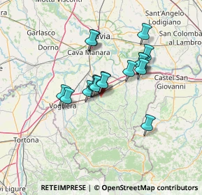 Mappa Via Roma, 27050 Corvino San Quirico PV, Italia (10.34667)