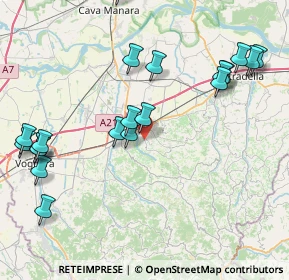 Mappa Via Roma, 27050 Corvino San Quirico PV, Italia (9.7055)