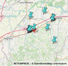 Mappa Via Roma, 27050 Corvino San Quirico PV, Italia (5.81067)