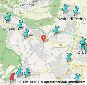 Mappa Via Dalmasso, 10090 Bruino TO, Italia (3.572)