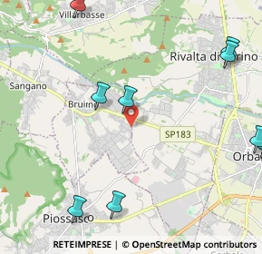 Mappa Via Dalmasso, 10090 Bruino TO, Italia (3.50688)