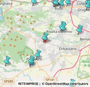 Mappa Via Dalmasso, 10090 Bruino TO, Italia (6.5205)