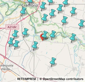 Mappa Polesine Parmense, 43010 Polesine Parmense PR, Italia (9.9865)