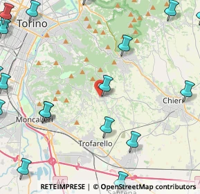 Mappa Via Mario Mogna, 10020 Pecetto Torinese TO, Italia (6.96)